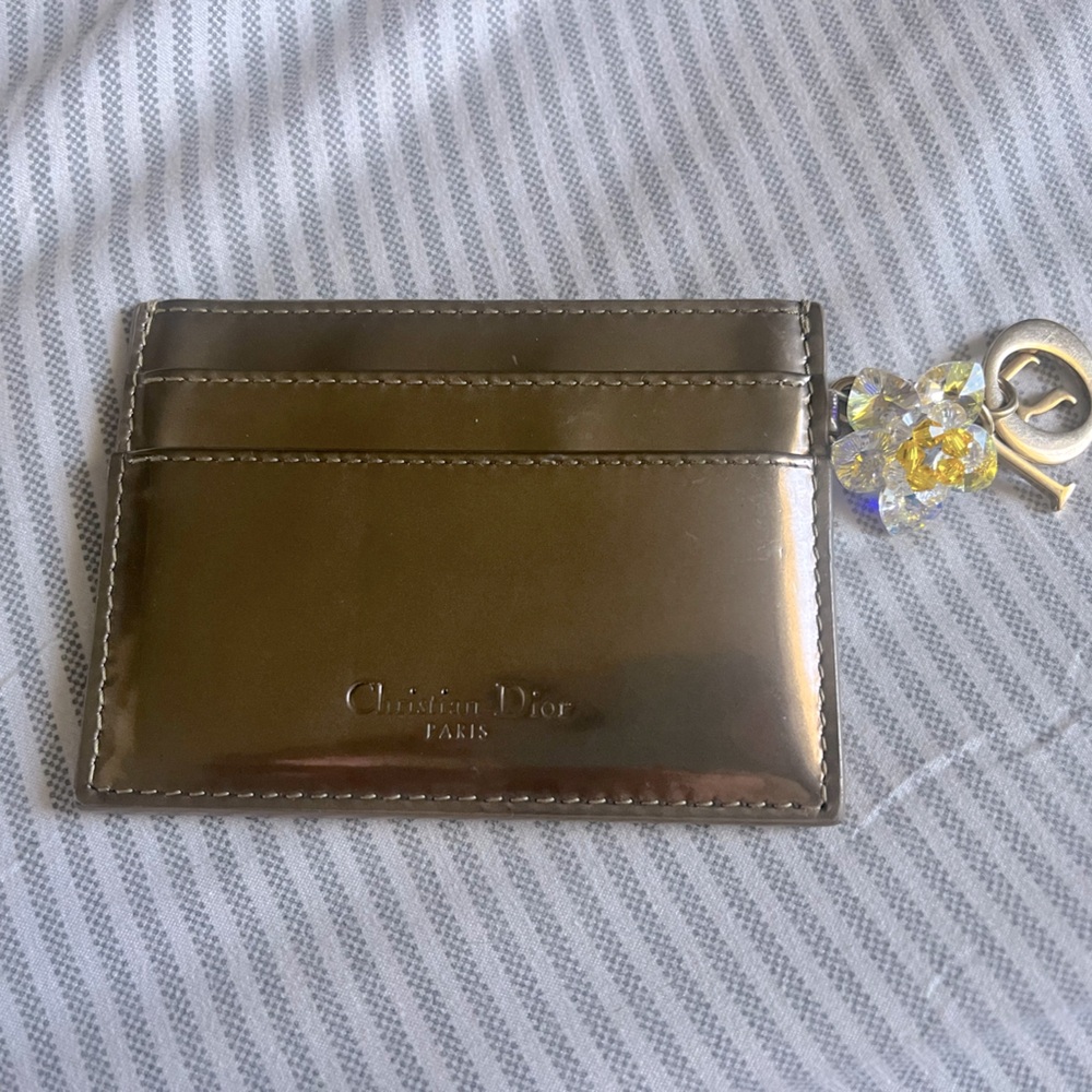 Lady Dior Freesia Card Holder